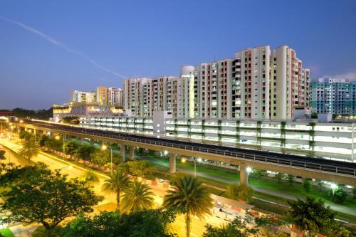 Singapore HDB Flat during sunset